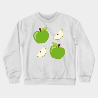 Tangy Green Apple Crewneck Sweatshirt